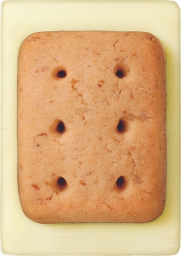 新潟開港１５０周年アルフォートミニチョコレート塩バニラ 生地(2)