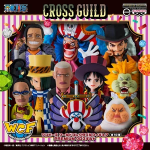 TVアニメ『ONE PIECE』より バギー率いる「クロスギルド」のメンバー9人が ワールドコレクタブルフィギュアで登場！