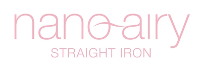 nano airy STRAIGHT IRON ロゴ