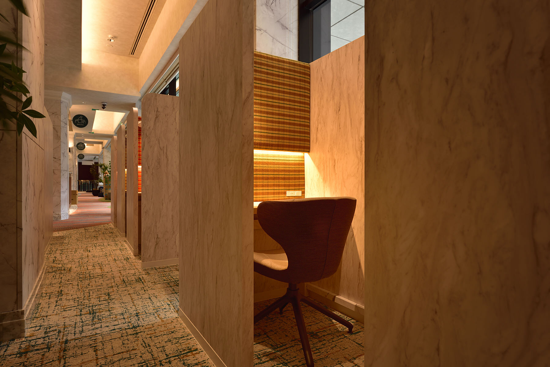 Wi-Fi・電源完備のワークスペース