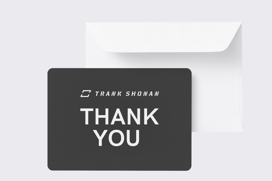 リターン - 御礼メール