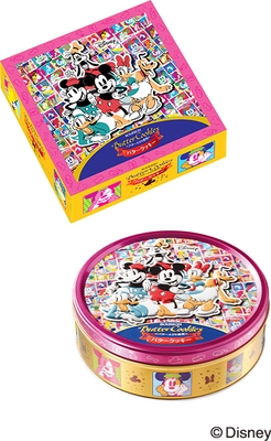 バタークッキー缶(ミッキー&フレンズ)