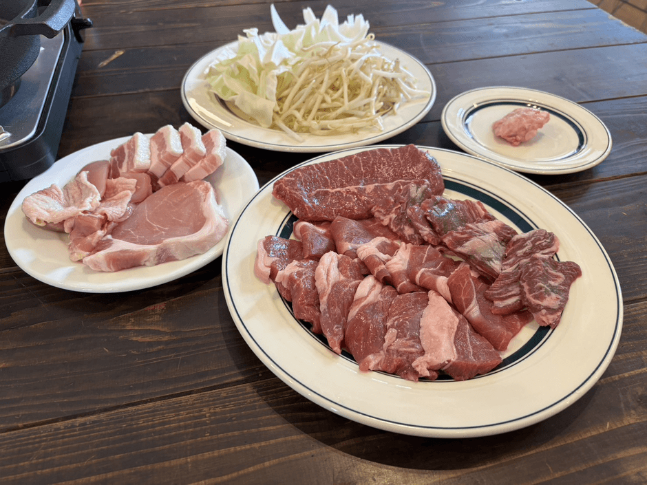 提供料理の一例。宴会プランはコース料理+ビュッフェです。内容はご相談ください。