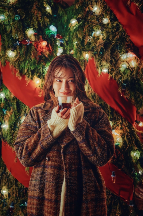 特製のグリューワイン片手に、ほっこりと