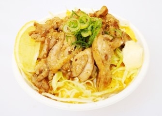 鳥塩レモン丼