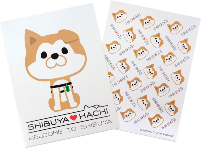 「SHIBUYA・HACHI」グッツ(メモ帳)