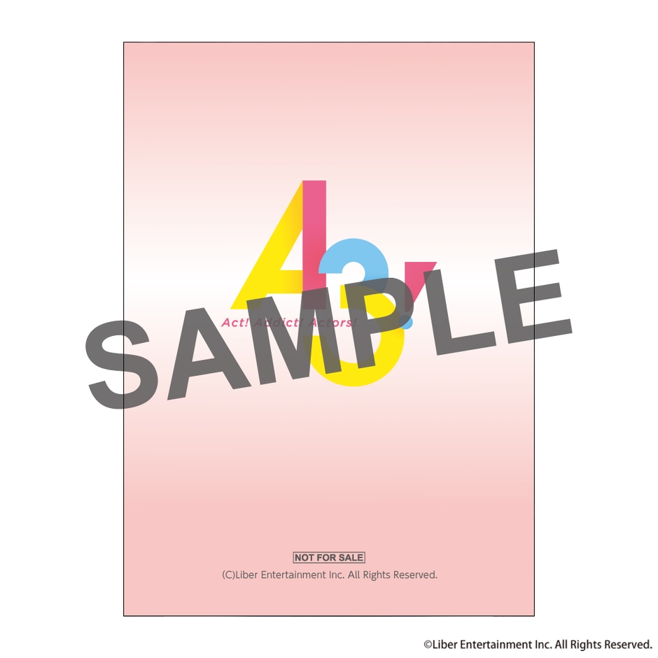 ●購入特典（劇団員別ミニカード　裏面)