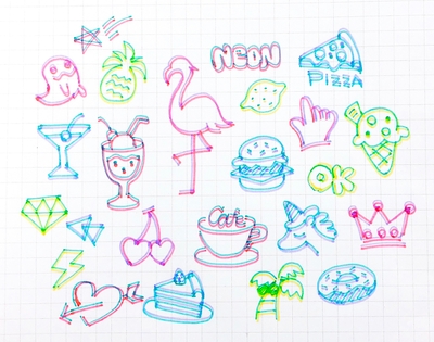 twiink ネオン風アートイメージ
