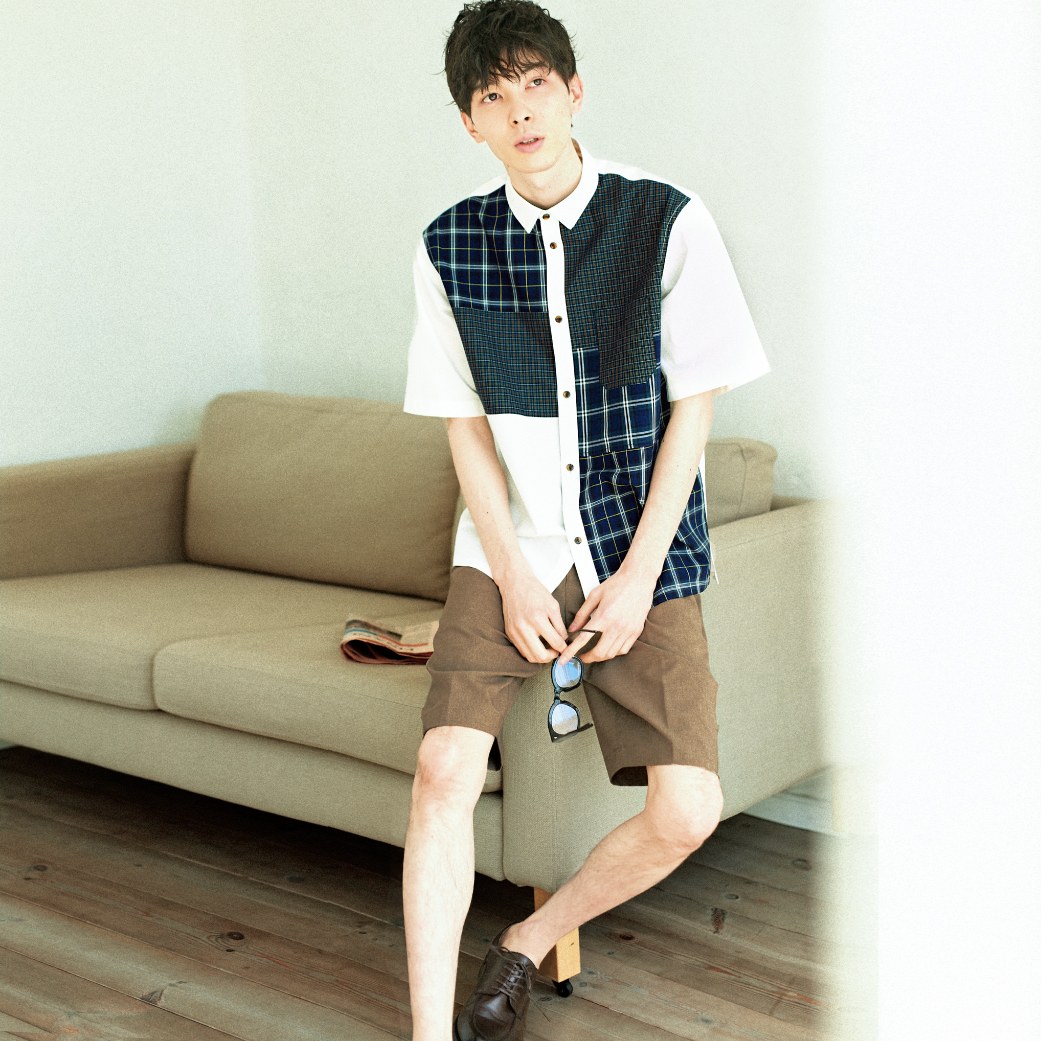 存在感抜群!人気のボタンダウンシャツを夏仕様にブラッシュアップ