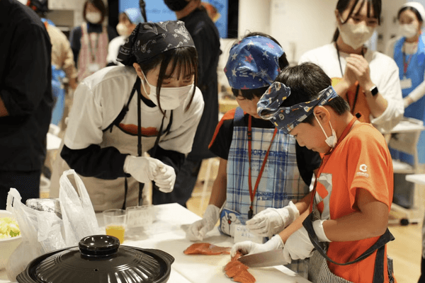 鍋づくりワークショップップの景色