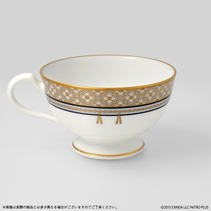 刀剣乱舞ONLINE×Noritake ティーカップ&ソーサーセット 鶴丸国永(カップ)