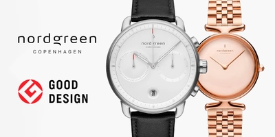 デンマーク腕時計ブランド「Nordgreen」　 2021年度 グッドデザイン賞 - ダブル受賞 -