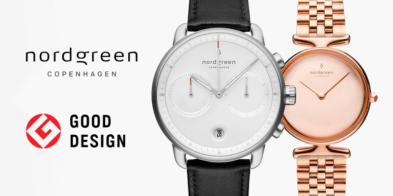 デンマーク腕時計ブランド「Nordgreen」　 2021年度 グッドデザイン賞 - ダブル受賞 -