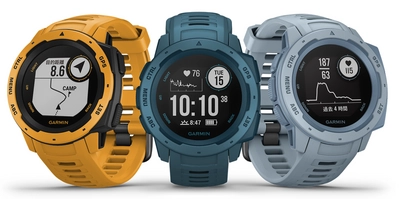 GARMIN　タフネスGPSアウトドアウォッチ “INSTINCT(インスティンクト)”に新色を追加発売