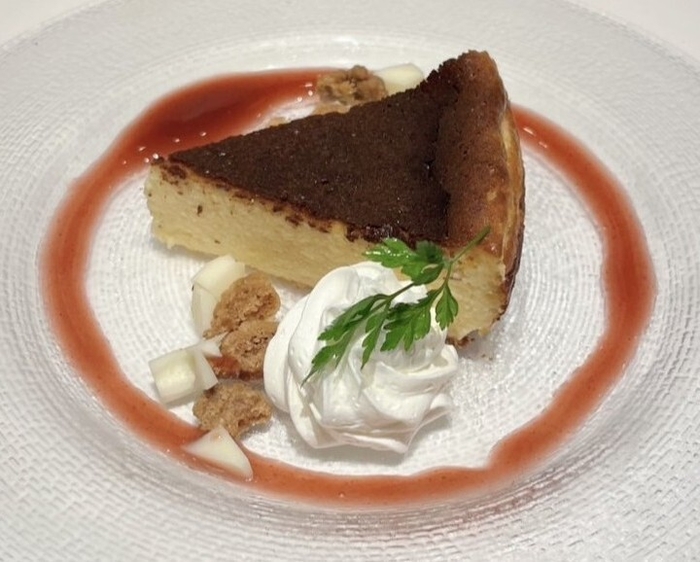  米粉バスクチーズケーキ