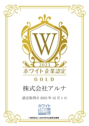 創業56年の老舗額縁メーカー株式会社アルナが ホワイト企業認定『ゴールド』を取得