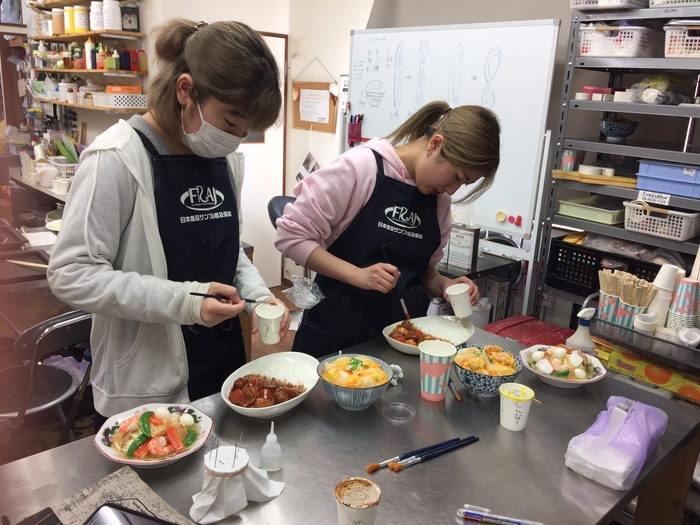 授業風景:料理作り