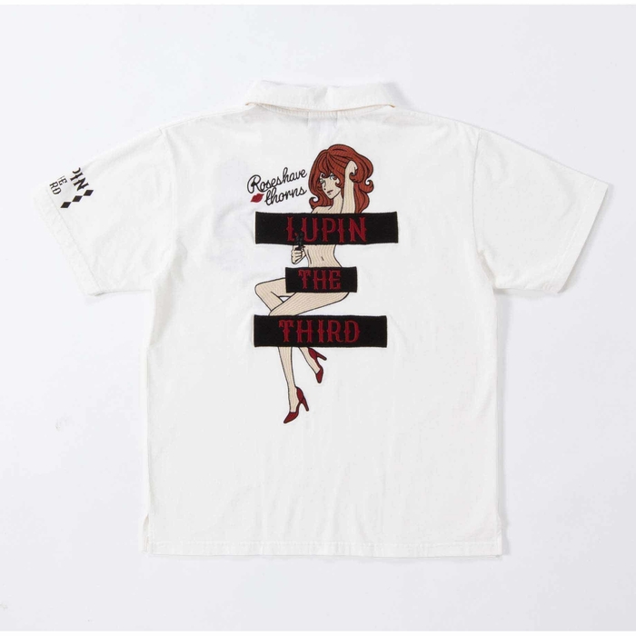 ポロシャツ(白)バック