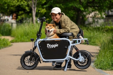 愛犬と一緒にお出かけ！ 特定小型原付の新モデル「Doggie_Lite」の一般販売を開始、 現在10月納品分の予約を受付中！