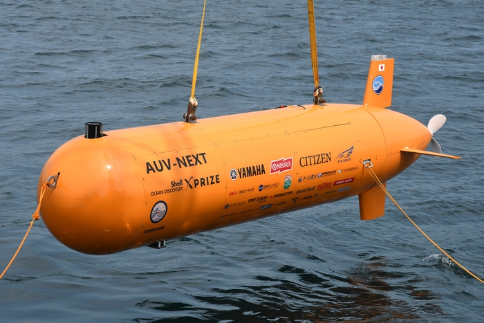 AUV(自律型海中ロボット)