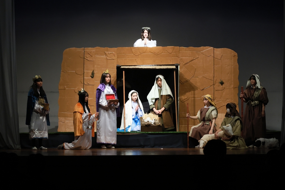 2024年度「クリスマス祭（タブロー）」の様子