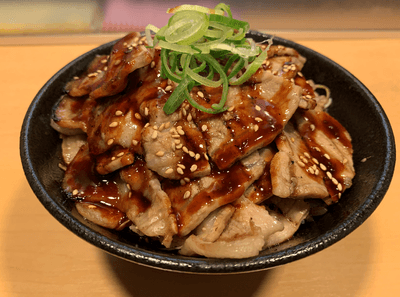 豚ロース丼