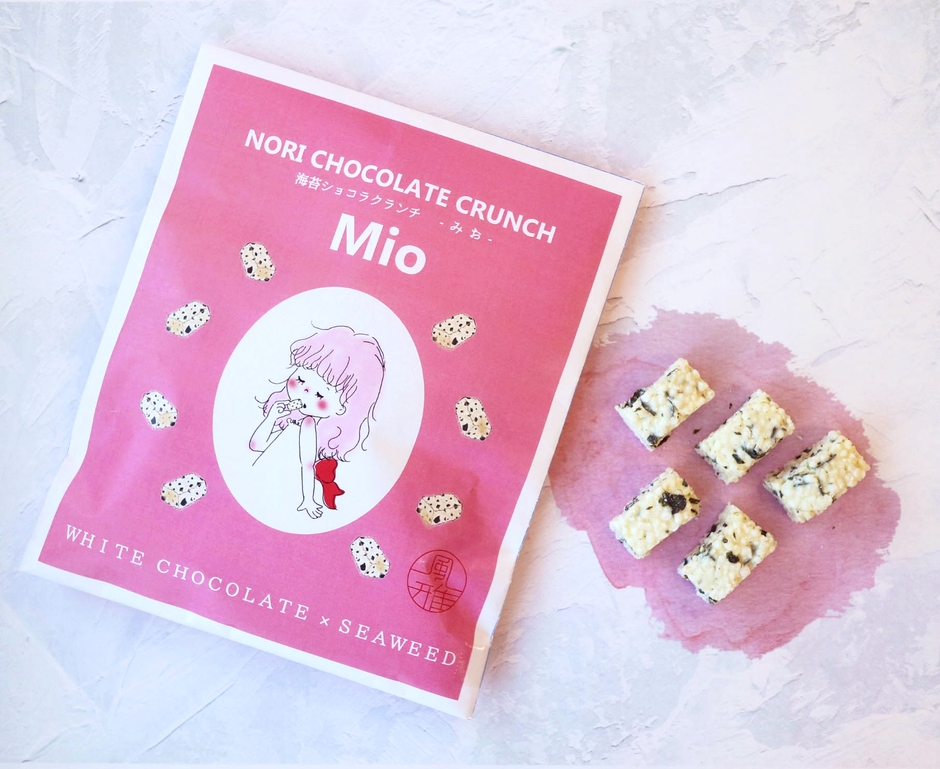 海苔ショコラクランチMio 594円(税込)