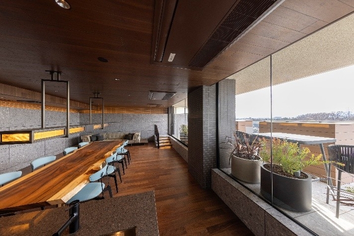 5階共用施設「フジビューラウンジ」