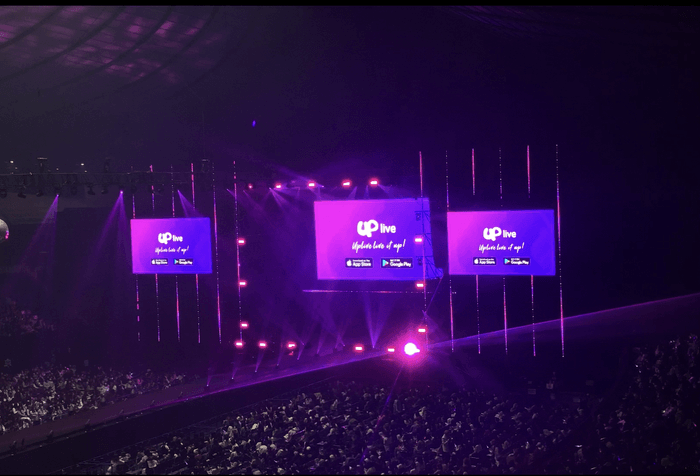 Uplive CM放映出演者イベント1