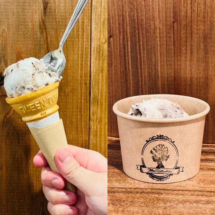 ノンホル牛乳を使ったアイスクリーム