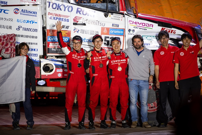 日野チームスガワラ(菅原 照仁/染宮 弘和/望月 裕司組)