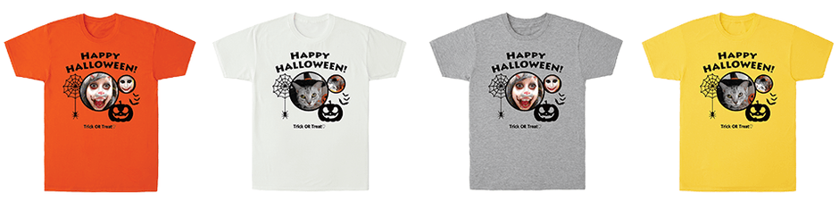 ハッピーハロウィンWeシャツテンプレートBグループ