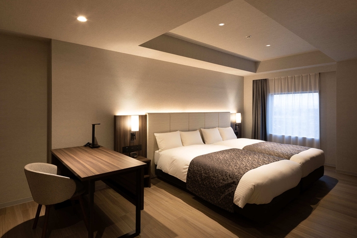 客室(スイートルーム:寝室)