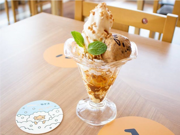 あまったれてたい…あま~いキャラメルプリンパフェ 各780円+税