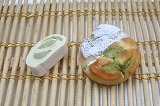 宇治抹茶小豆ケーキロール