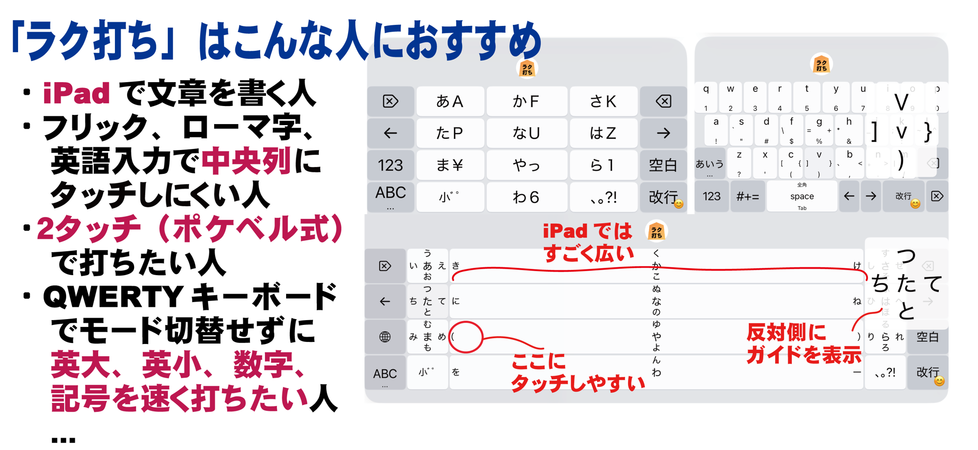 16年間Androidユーザーに愛され続けたキーボードアプリ「ラク打ち」、ついにiOS版をリリース 