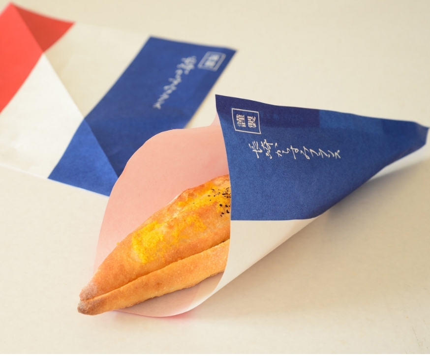 長崎凧(ハタ)を模したパッケージ