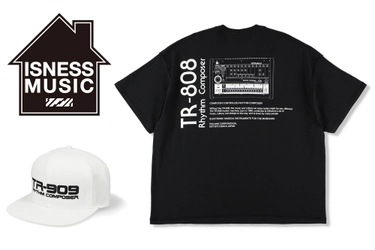 ローランドとISNESS MUSICのコラボによる アパレル・コレクションを発売