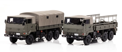 自衛隊車両の中で最も活躍する機会が多い、73式大型トラックが 完成品ミニカーで登場！10月4日から予約受付開始！