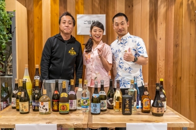 泡盛マイスターの泡盛コーナー