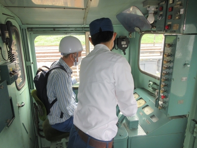 電気機関車運転体験イメージ