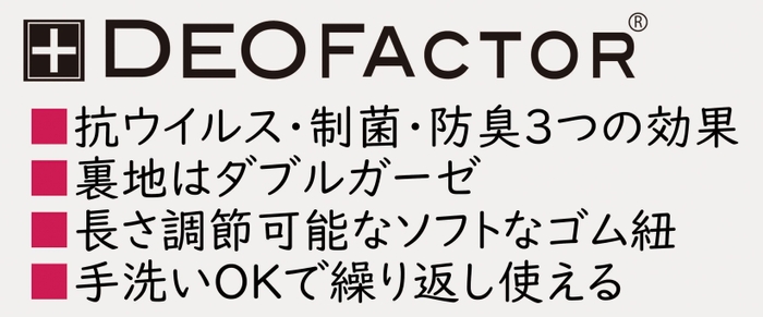 マスクの機能性