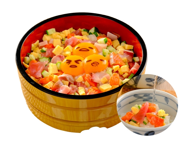 桶のてんこもりぐでちらし 2,380円(税抜)