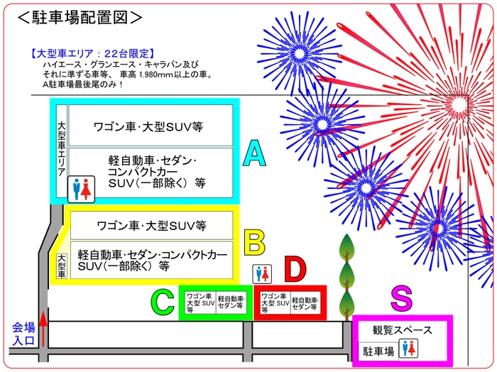 駐車場配置図