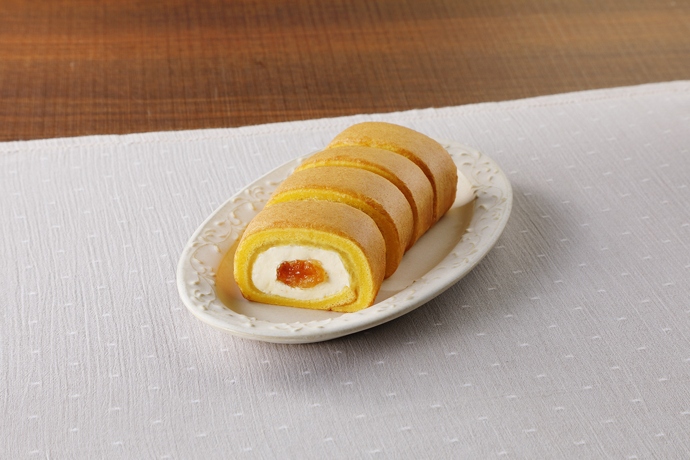 らぽっぽファーム監修 ポテトアップルパイ風もち食感ロール 4個入