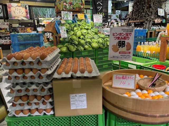 もりだくさんの農産物をご用意！