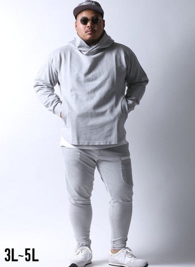 スキニーパンツ上下セットスウェットセットアップパーカー 14,800円