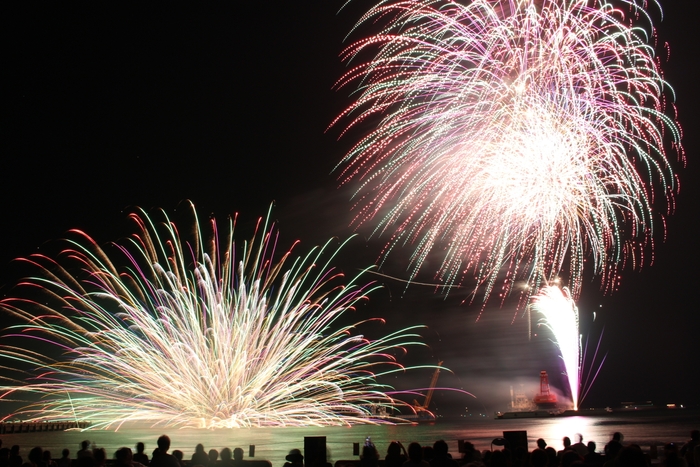 和歌山港まつりの花火