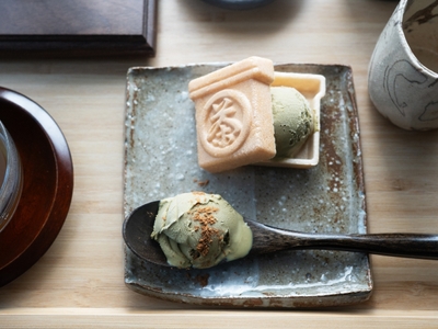 浅炒りほうじ茶＆ほうじシナモン