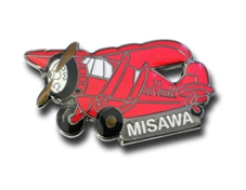 ◆PINS FACTORY（ピンズファクトリー）◆　あなたの街のピンズ実例紹介【青森県】古澤次寸　様　「ミス・ヴィードル号ピンバッチ」